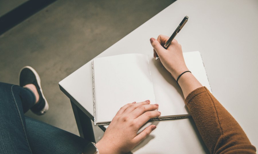 writing thoughts